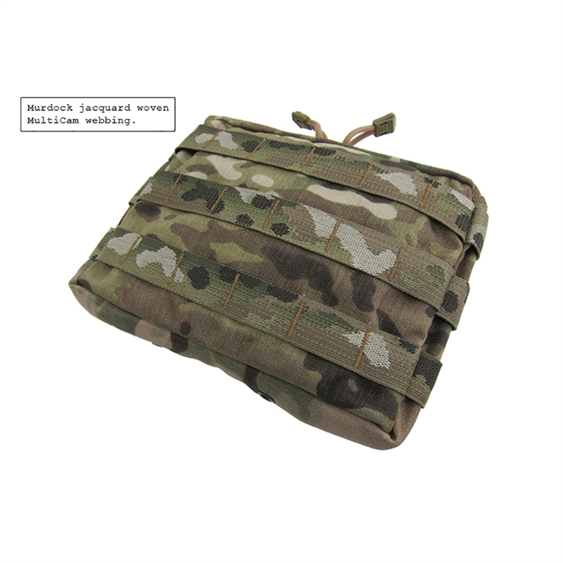 Bulle Multicam Tactical Military Webbing MOLLE Double Open Top Pouch 