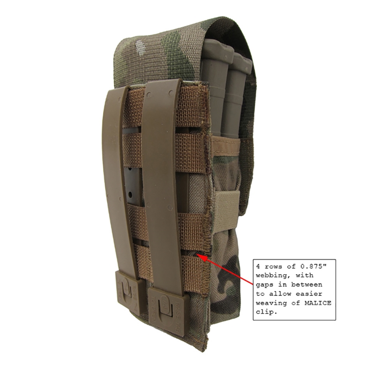 Emdom M4 Double Magazine Pouch - Emdom USA Tactical Gear