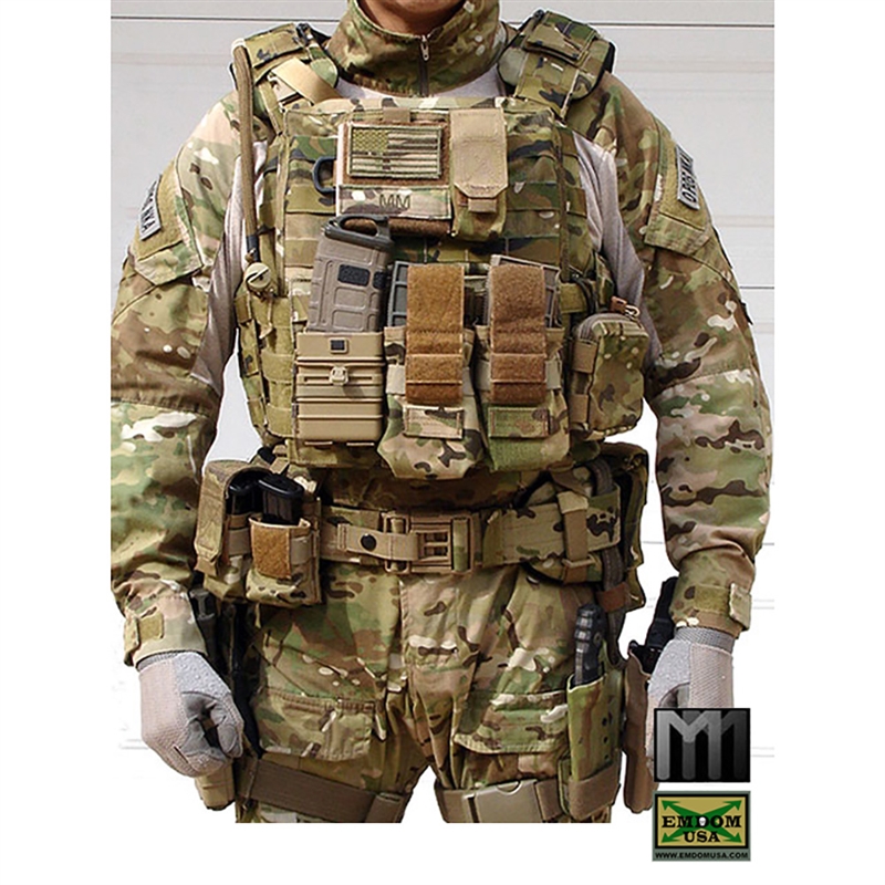 Emdom/MM 6o4 Multi-Pistol Magazine Pouch - Emdom USA Tactical Gear