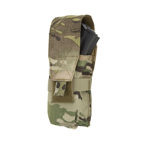 TAN Molle Tactical 7.62 NATO 308 Rifle Double Magazine Mag Pouch Close Flap 