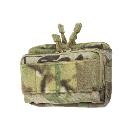 Alaska Guide Creations Ravus Front Pocket For Bino Harness - Multicam, Zippered, Attachable To Belt Or Pack