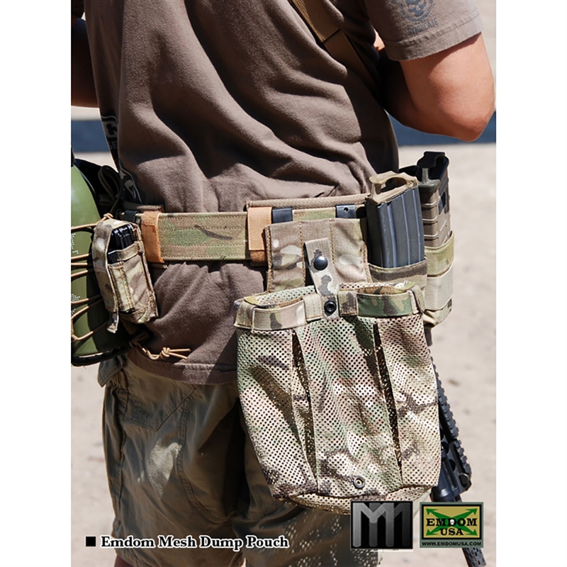 Emdom/MM Mesh Dump Pouch - Emdom USA Tactical Gear